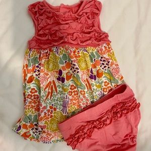 0-3 month Magnetic Me Modal Dress and Diaper Cover